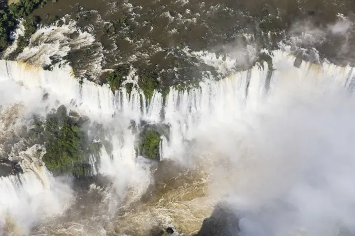 Framed Print : Aerial view over Iguacu Falls, Iguacu (Iguazu) National Park, Brazil Framed Print : Aerial view over Iguacu Falls, Iguacu (Iguazu) National Park, Brazil