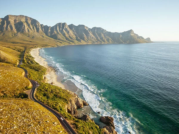 Aerial view of Kogel Bay, Western Cape, South Africa