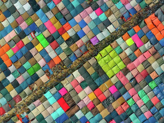 Framed Print : Aerial view of local market colourful tents at Minar Moshjid Tabling for the Global Muslims Congregation in Tongi, Dhaka, Bangladesh Framed Print : Aerial view of local market colourful tents at Minar Moshjid Tabling for the Global Muslims Congregation in Tongi, Dhaka, Bangladesh