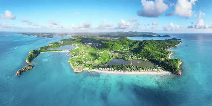 Framed Print : Aerial view of luxury beach resort overlooking the coral reef, Galley Bay, Antigua, Antigua & Barbuda, Caribbean, West Indies Framed Print : Aerial view of luxury beach resort overlooking the coral reef, Galley Bay, Antigua, Antigua & Barbuda, Caribbean, West Indies