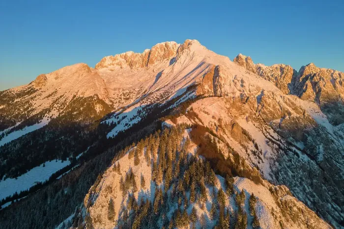 Framed Print : Aerial view of Monte Gulter and the Presolana massif after a winter snowfall at sunrise. Presolana pass, Castione della Presolana, Seriana Valley, Bergamo province, Lombardy, Italy Framed Print : Aerial view of Monte Gulter and the Presolana massif after a winter snowfall at sunrise. Presolana pass, Castione della Presolana, Seriana Valley, Bergamo province, Lombardy, Italy
