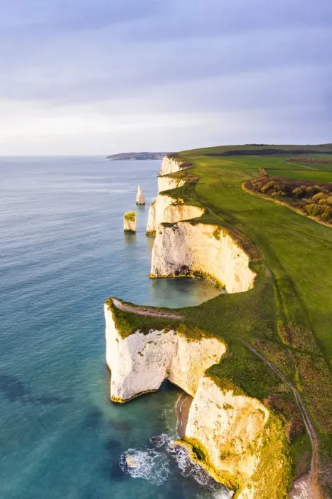 Framed Print : Aerial view of Old Harry Rocks, Handfast Point, Isle of Purbeck, Jurassic Coast, Dorset Framed Print : Aerial view of Old Harry Rocks, Handfast Point, Isle of Purbeck, Jurassic Coast, Dorset