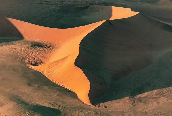 Framed Print : Aerial view of orange sand dunes from helicopter, Sossusvlei, Namib-Naukluft National Park, Namib Desert, Namibia Framed Print : Aerial view of orange sand dunes from helicopter, Sossusvlei, Namib-Naukluft National Park, Namib Desert, Namibia