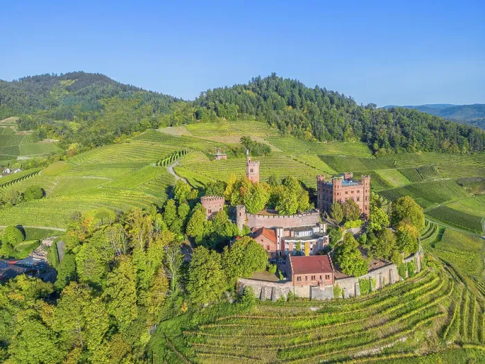 Framed Print : Aerial view at Ortenberg castle near Offenburg, Black Forest, Baden-Wurttemberg, Germany Framed Print : Aerial view at Ortenberg castle near Offenburg, Black Forest, Baden-Wurttemberg, Germany