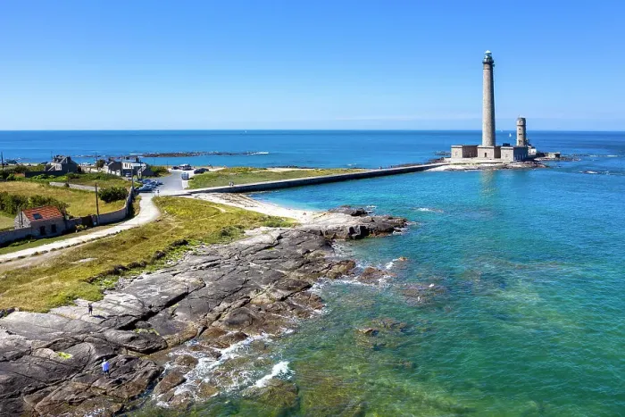 Framed Print : Aerial view Phare de Gatteville, Barfleur Manche, Normandy, France Framed Print : Aerial view Phare de Gatteville, Barfleur Manche, Normandy, France