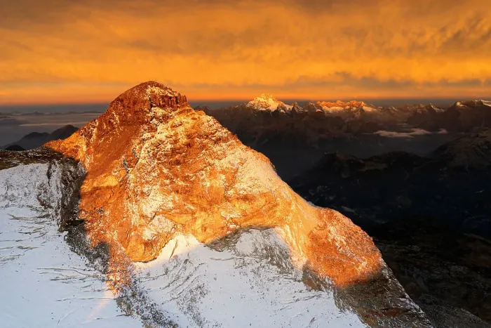 Framed Print : Aerial view of Pizzo Scalino at sunrise with view on Mount Disgrazia. Valmalenco, Valtellina, Lombardy, Italy Framed Print : Aerial view of Pizzo Scalino at sunrise with view on Mount Disgrazia. Valmalenco, Valtellina, Lombardy, Italy