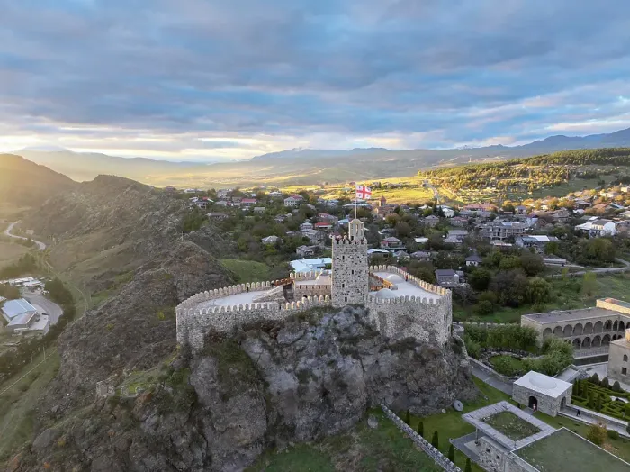 Framed Print : Aerial view of Rabati Castle at sunset, Akhaltsikhe, Meskheti, Samtskhe-Javakheti, Georgia Framed Print : Aerial view of Rabati Castle at sunset, Akhaltsikhe, Meskheti, Samtskhe-Javakheti, Georgia