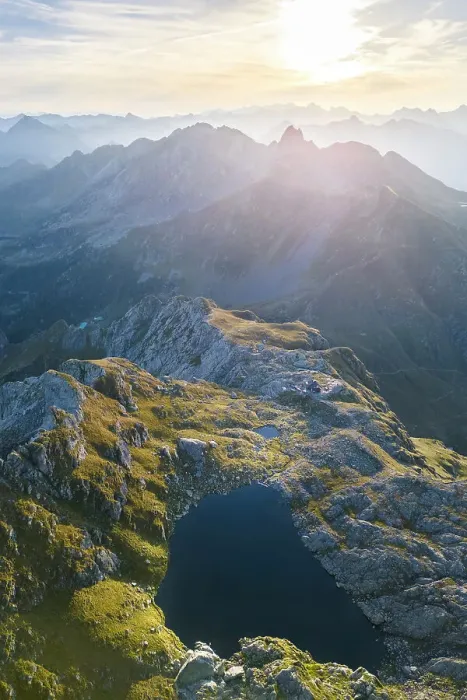 Framed Print : Aerial view of the Rifugio Benigni and Lago Piazzotti at sunrise. Ornica, Val Salmurano, Val Brembana, Alpi Orobie, Bergamo, Bergamo Province, Lombardy, Italy Framed Print : Aerial view of the Rifugio Benigni and Lago Piazzotti at sunrise. Ornica, Val Salmurano, Val Brembana, Alpi Orobie, Bergamo, Bergamo Province, Lombardy, Italy