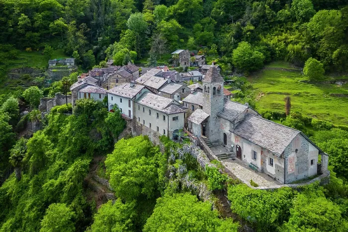 Framed Print : Aerial view of the small village of Carmine Superiore on Lake Maggiore in the spring. Cannobio, Maggiore Lake, Province of Verbania, Piedmont, Italy Framed Print : Aerial view of the small village of Carmine Superiore on Lake Maggiore in the spring. Cannobio, Maggiore Lake, Province of Verbania, Piedmont, Italy