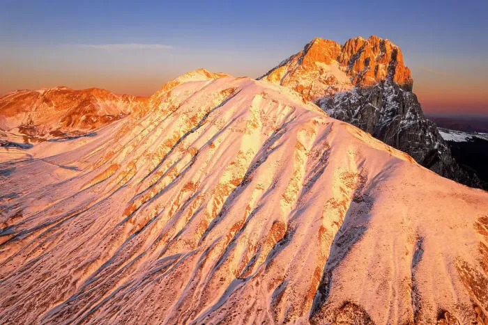 Framed Print : Aerial winter snowy massif of Gran Sasso (Corno Grande) and Aquila mountain, Campo Imperatore, Gran Sasso e Monti della Laga National Park, L'Aquila province, Abruzzo, Italy Framed Print : Aerial winter snowy massif of Gran Sasso (Corno Grande) and Aquila mountain, Campo Imperatore, Gran Sasso e Monti della Laga National Park, L'Aquila province, Abruzzo, Italy