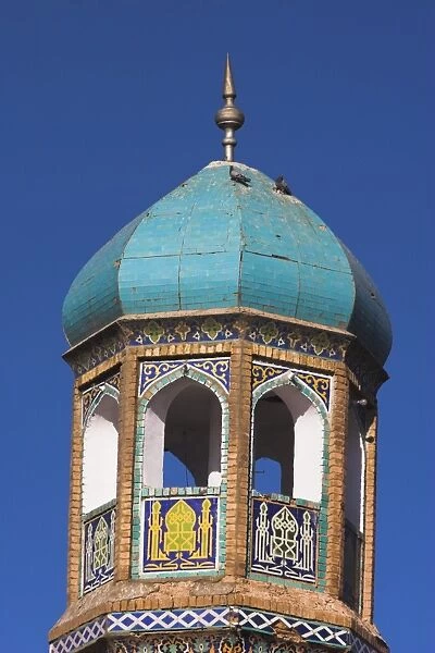 Afghanistan, Herat, Minaret of Friday Mosque or Masjet-eJam