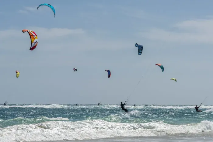 Framed Print : africa, Cape Verde, Sal. Kitesurfing Framed Print : africa, Cape Verde, Sal. Kitesurfing