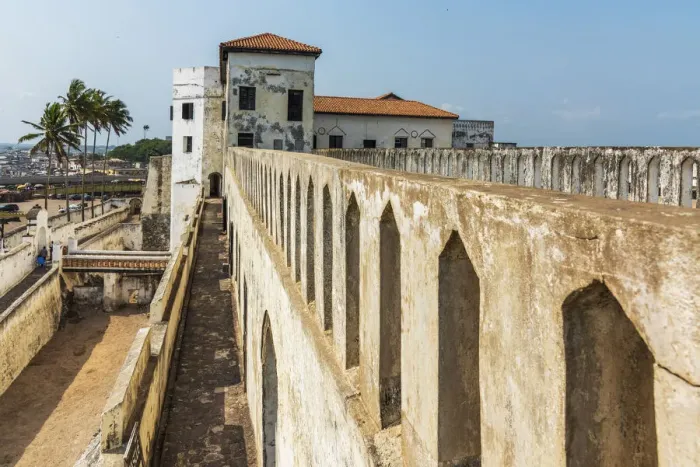 Framed Print : Africa, Ghana, Elmina Castle was erected by the Portuguese in 1482 as SA£o Jorge da Framed Print : Africa, Ghana, Elmina Castle was erected by the Portuguese in 1482 as SA£o Jorge da