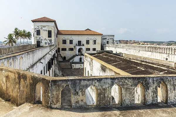 Africa, Ghana, Elmina Castle was erected by the Portuguese in 1482 as SA£o Jorge da
