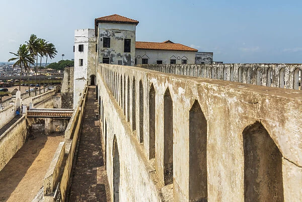 Africa, Ghana, Elmina Castle was erected by the Portuguese in 1482 as SA£o Jorge da
