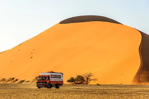 Africa, Namibia. Dune 45 at Sossusvlei