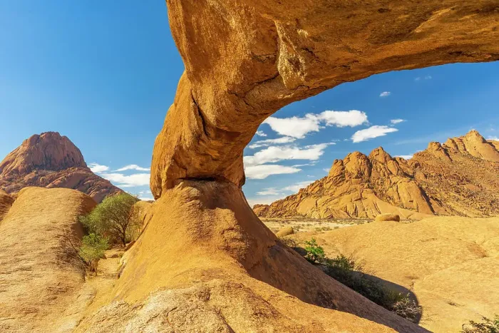Framed Print : Africa, Namibia. The rock arch near to the Spitzkoppe Framed Print : Africa, Namibia. The rock arch near to the Spitzkoppe