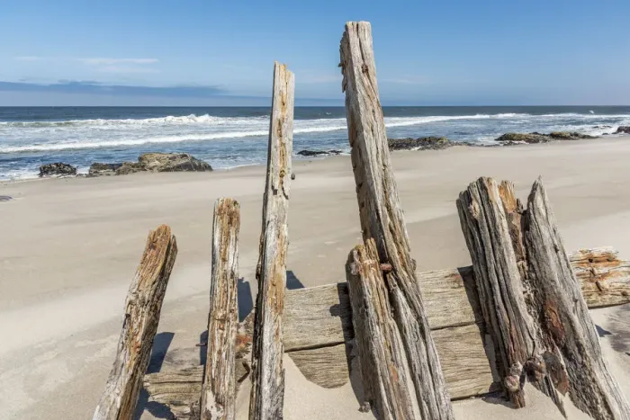 Framed Print : Africa, Namibia, Skeleton coast. A shipwreck Framed Print : Africa, Namibia, Skeleton coast. A shipwreck