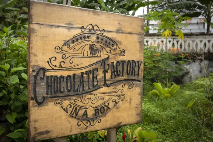 Framed Print : Africa, Sao Tome and Principe. The chocolate factory of Roca Sundy