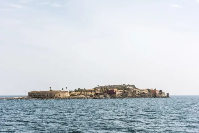 Framed Print : Africa, Senegal, Dakar. The island Goree