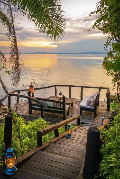 Framed Print : Africa, Tanzania, Mahale Mountains National Park. Sunset on Lake Tanganyika Framed Print : Africa, Tanzania, Mahale Mountains National Park. Sunset on Lake Tanganyika