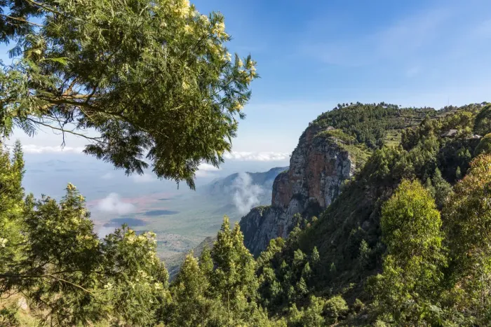 Framed Print : Africa, Tanzania, Usambara Mountains. View from Mambo View Point Framed Print : Africa, Tanzania, Usambara Mountains. View from Mambo View Point