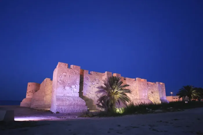 Framed Print : Africa, Tunisia, Djerba, Fort Borj el Kebir or Borj Ghazi Mustapha