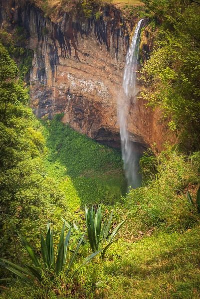 Africa, Uganda, Sipi Falls. the main falls