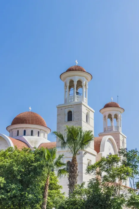 Framed Print : Agia Faneromeni church in Larnaca, Cyprus Framed Print : Agia Faneromeni church in Larnaca, Cyprus