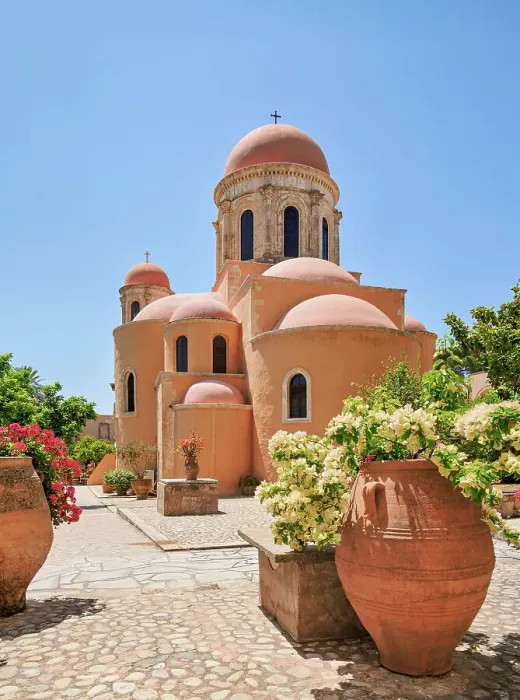 Framed Print : Agia Triada Monastery, Akrotiri Peninsula, Chania Region, Crete, Greece Framed Print : Agia Triada Monastery, Akrotiri Peninsula, Chania Region, Crete, Greece