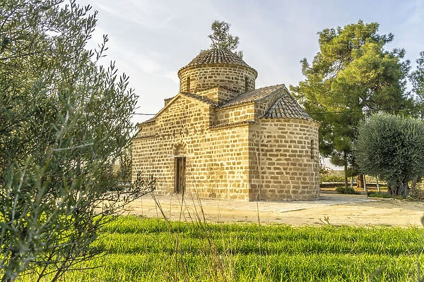 Agios Dimitrianos Chapel, 13th Century, Byzantine style, Dali, Nicosia District, Cyprus