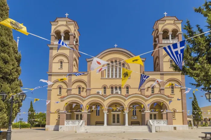 Framed Print : Agios Dimitrios Church, Paralimni, Cyprus Framed Print : Agios Dimitrios Church, Paralimni, Cyprus