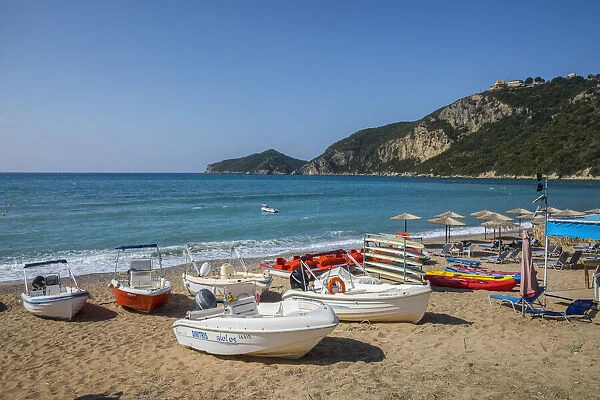 Agios Georgios beach, Corfu, Ionian Islands, Greece