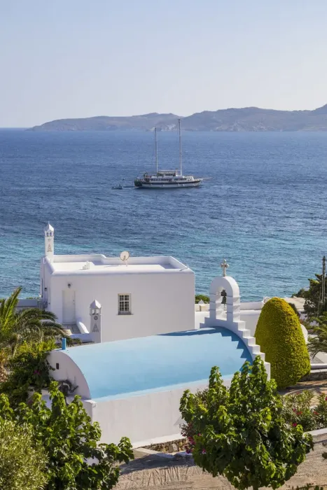 Framed Print : Agios Ioannis, Mykonos, Cyclade Islands, Greece