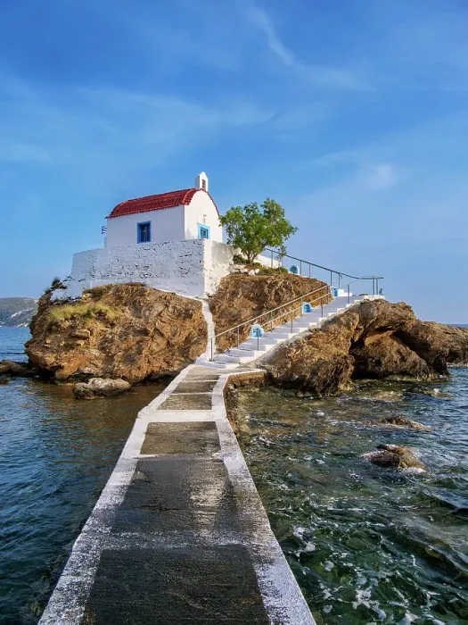 Framed Print : Agios Isidoros Church, Kokkali, Leros Island, Dodecanese, Greece Framed Print : Agios Isidoros Church, Kokkali, Leros Island, Dodecanese, Greece
