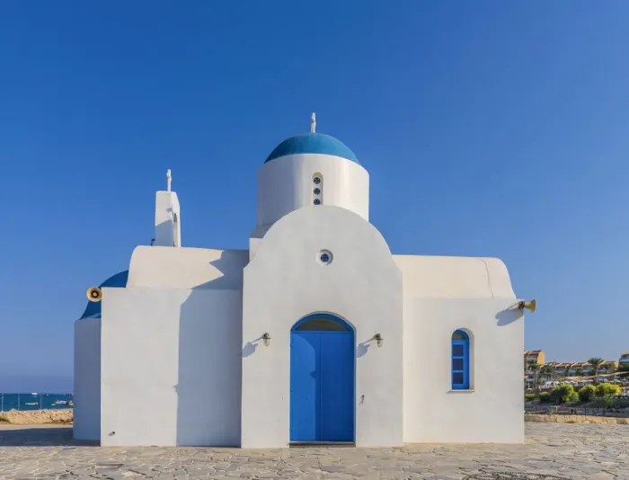 Framed Print : Agios Nicolaos Church, Paralimi, Cyprus Framed Print : Agios Nicolaos Church, Paralimi, Cyprus