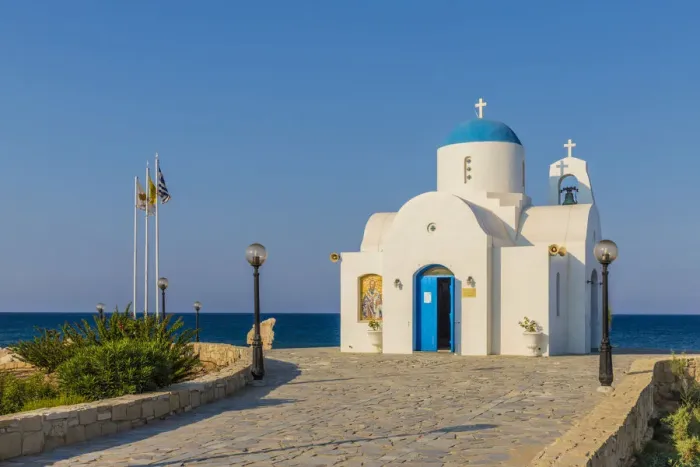 Framed Print : Agios Nicolaos Church, Paralimi, Cyprus Framed Print : Agios Nicolaos Church, Paralimi, Cyprus