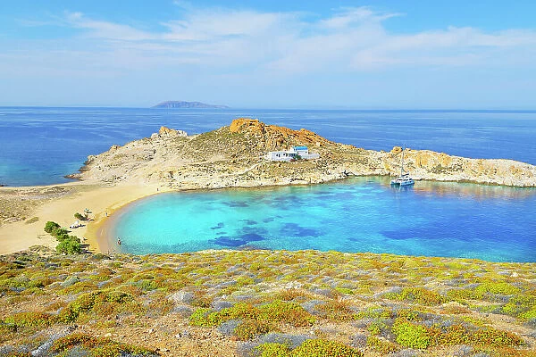 Agios Sostis beach, Serifos Island, Cyclades Islands, Greece
