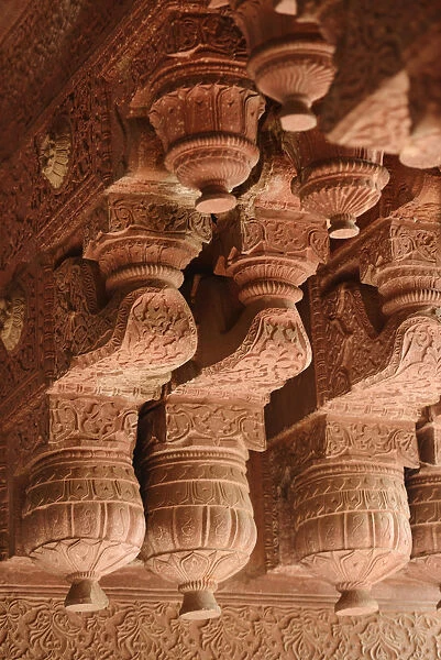 Agra Fort, UNESCO World Heritage Site, Agra, Uttar Pradesh, India