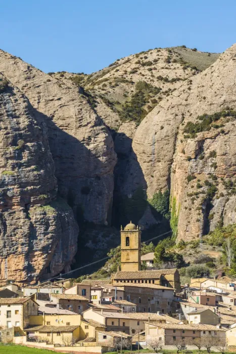 Framed Print : Aguero village, province of Huesca, Aragon, Spain Framed Print : Aguero village, province of Huesca, Aragon, Spain