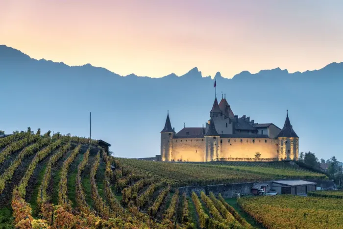 Framed Print : Aigle Castle, Aigle, Canton of Vaud, Switzerland, Europe Framed Print : Aigle Castle, Aigle, Canton of Vaud, Switzerland, Europe