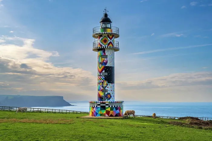 Framed Print : Ajo Lighthouse, Cantabria, Spain