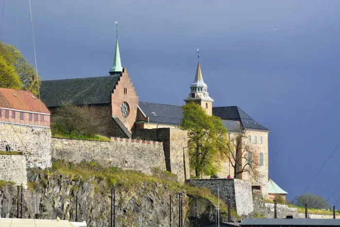 Framed Print : Akershus Fortress (Akershus Festning), an iconic guardian of Oslo. Norway Framed Print : Akershus Fortress (Akershus Festning), an iconic guardian of Oslo. Norway