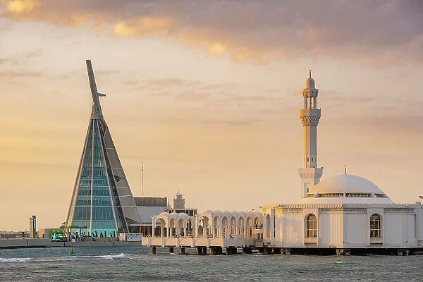 Al Rahmah Mosque, Jeddah Corniche, Jeddah, Makkah Province, Saudi Arabia