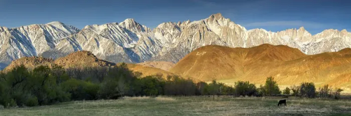 Framed Print : Alabama Hills & Lone Pine Peak, Lone Pine, California, USA Framed Print : Alabama Hills & Lone Pine Peak, Lone Pine, California, USA