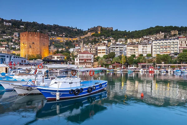 Alanya Harbour, Alanya, Turkey