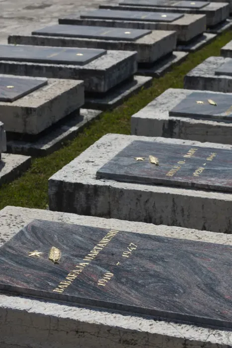 Framed Print : Albania, Tirana, Matrtyrs Cemetery