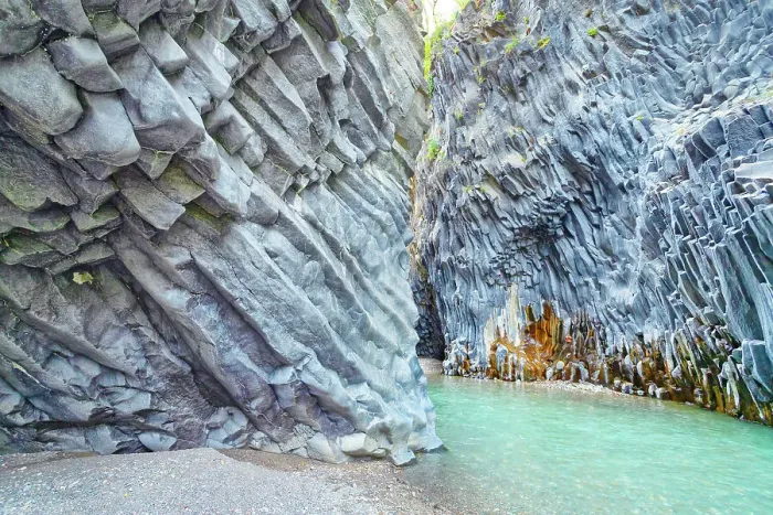 Framed Print : Alcantara gorge, Castiglione di Sicilia, Sicily, Italy Framed Print : Alcantara gorge, Castiglione di Sicilia, Sicily, Italy