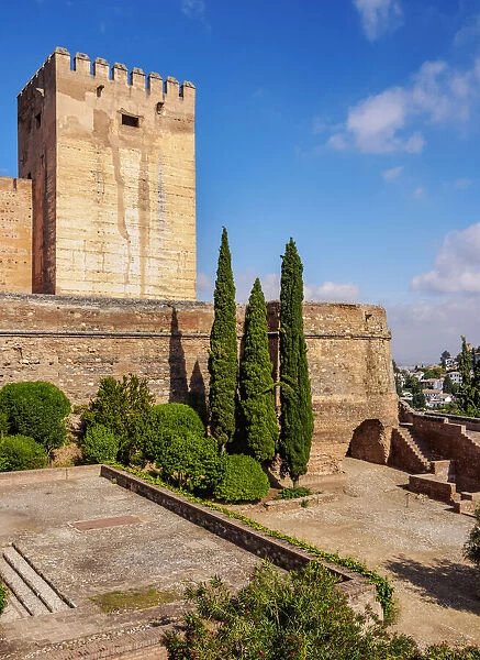 Alcazaba de la Alhambra, Granada, Andalusia, Spain