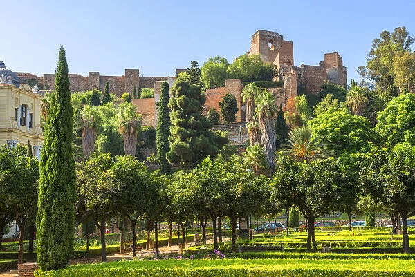 Alcazaba, Malaga, Costa del Sol, Andalusia, Spain